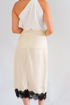 Zolini Lace Skirt in Cream