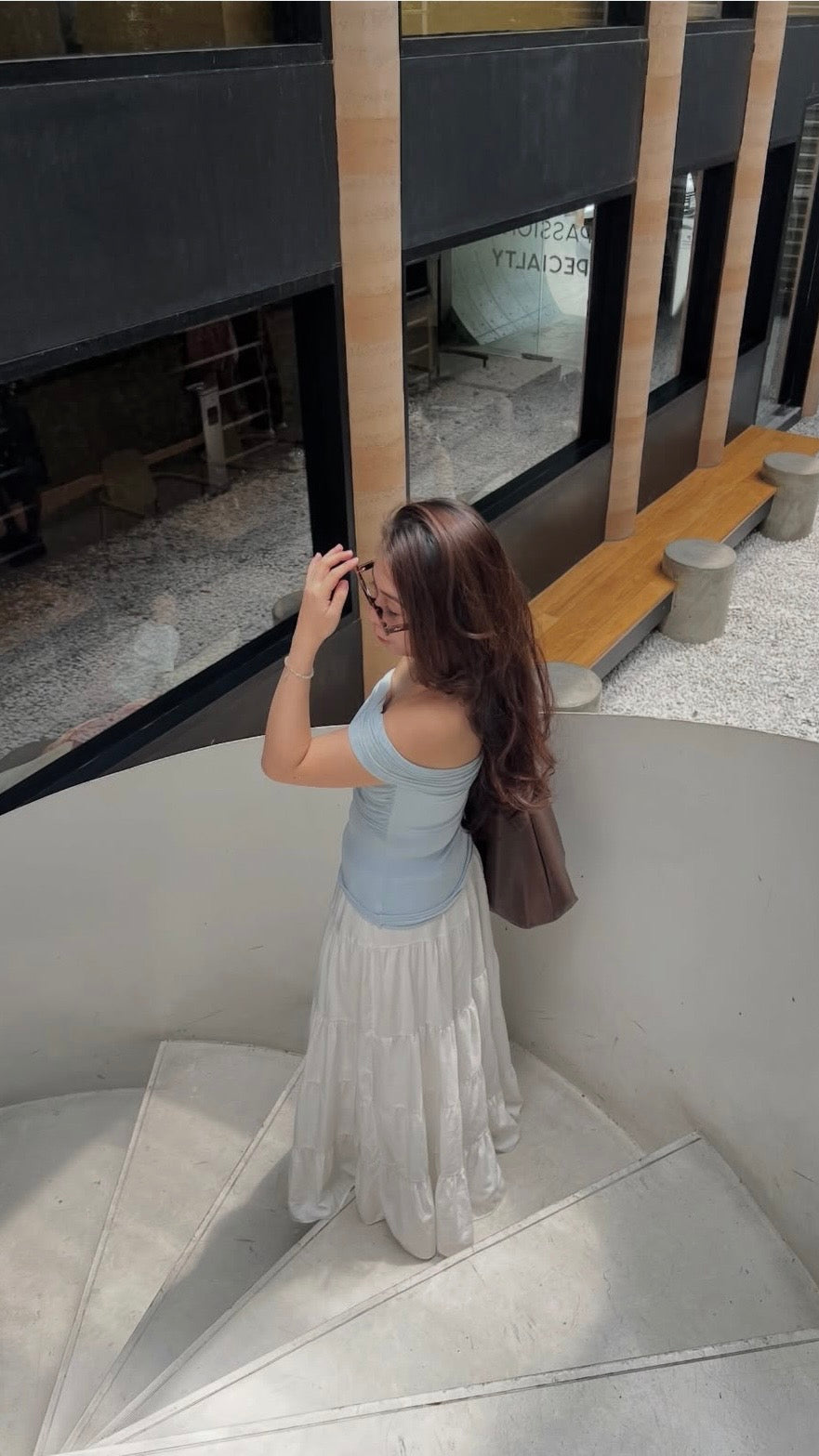 Auraya Top + Soline Skirt - As Seen on @ceciliaooi_