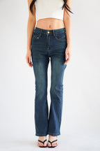 Mika Bell Bottom Jeans in Dark Blue