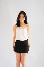 Volini Lace Camisole Top in Cream