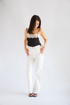 Zolini Lace Camisole Top in Black