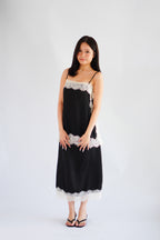 Zolini Lace Skirt in Black