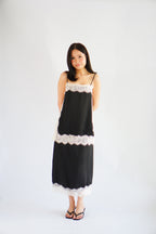 Zolini Lace Skirt in Black