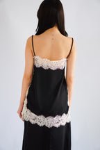 Zolini Lace Camisole Top in Black