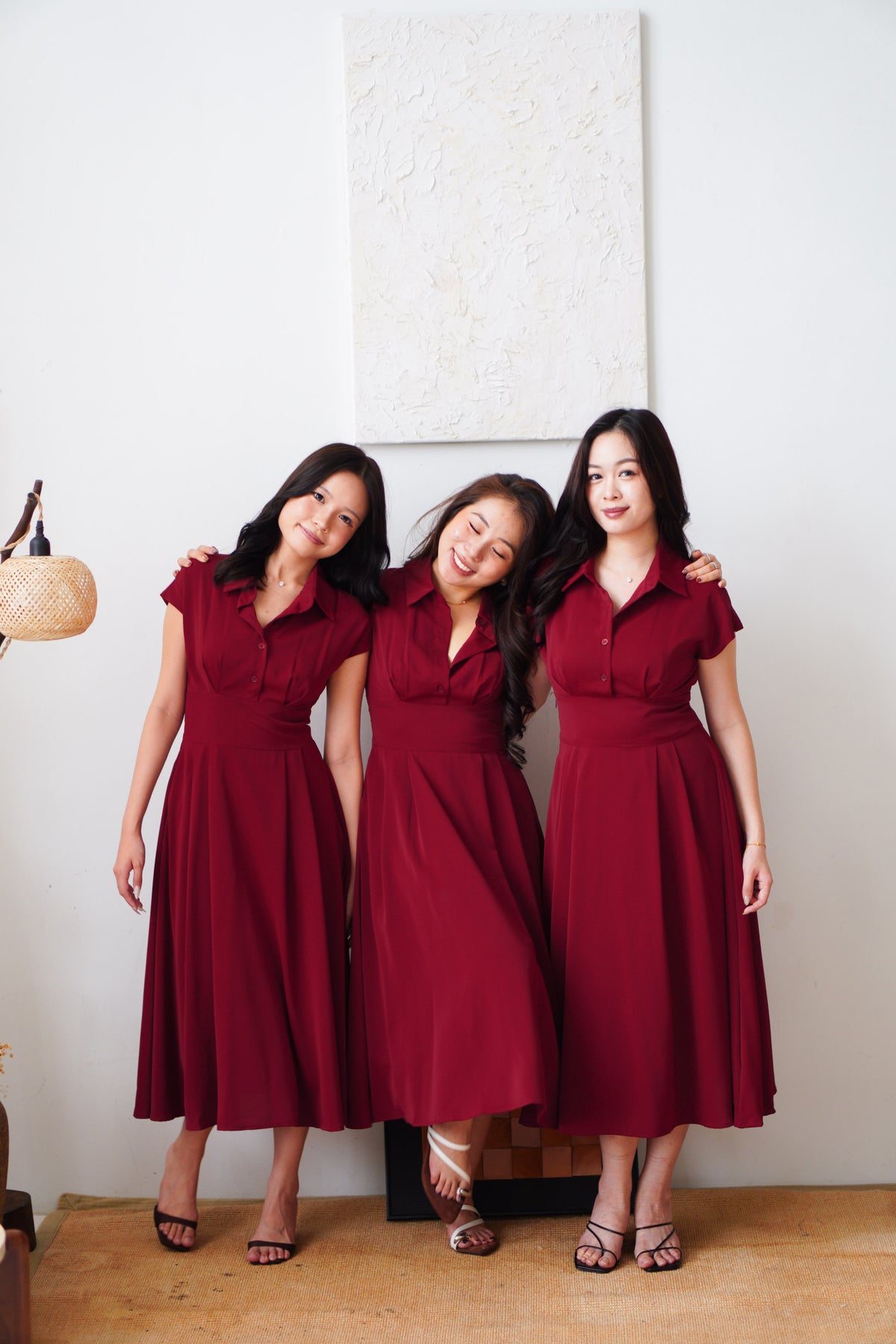 Claire Dress by Bash in Red