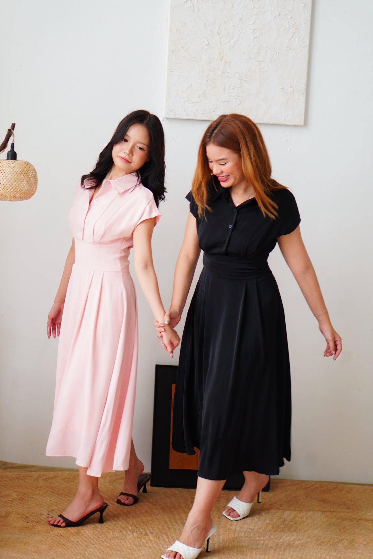 Claire Dress by Bash in Pink