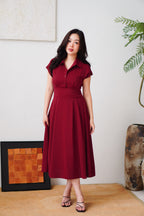 Claire Dress by Bash in Red