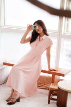 Claire Dress by Bash in Pink