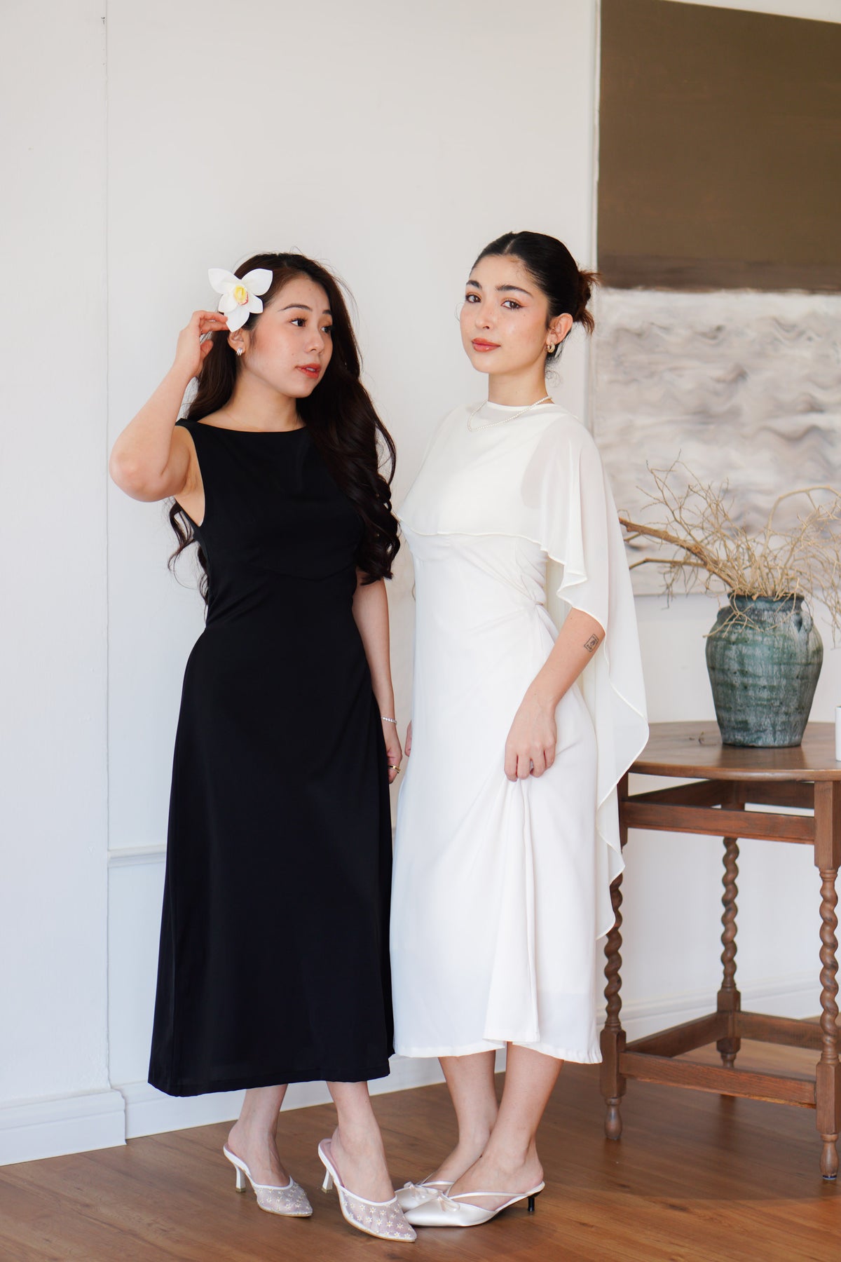 Camille Cape Dress Set by Bash