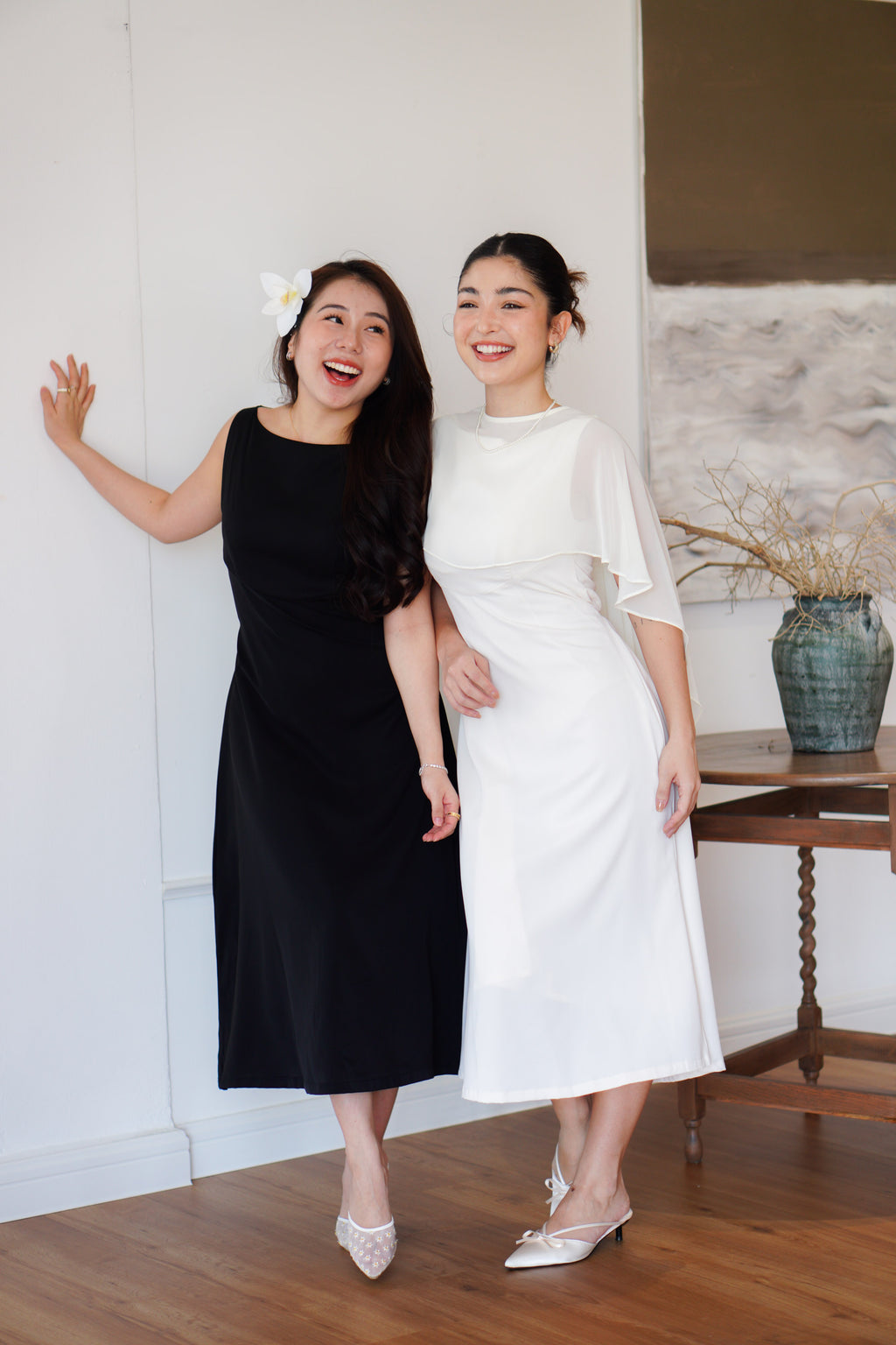 Camille Cape Dress Set by Bash