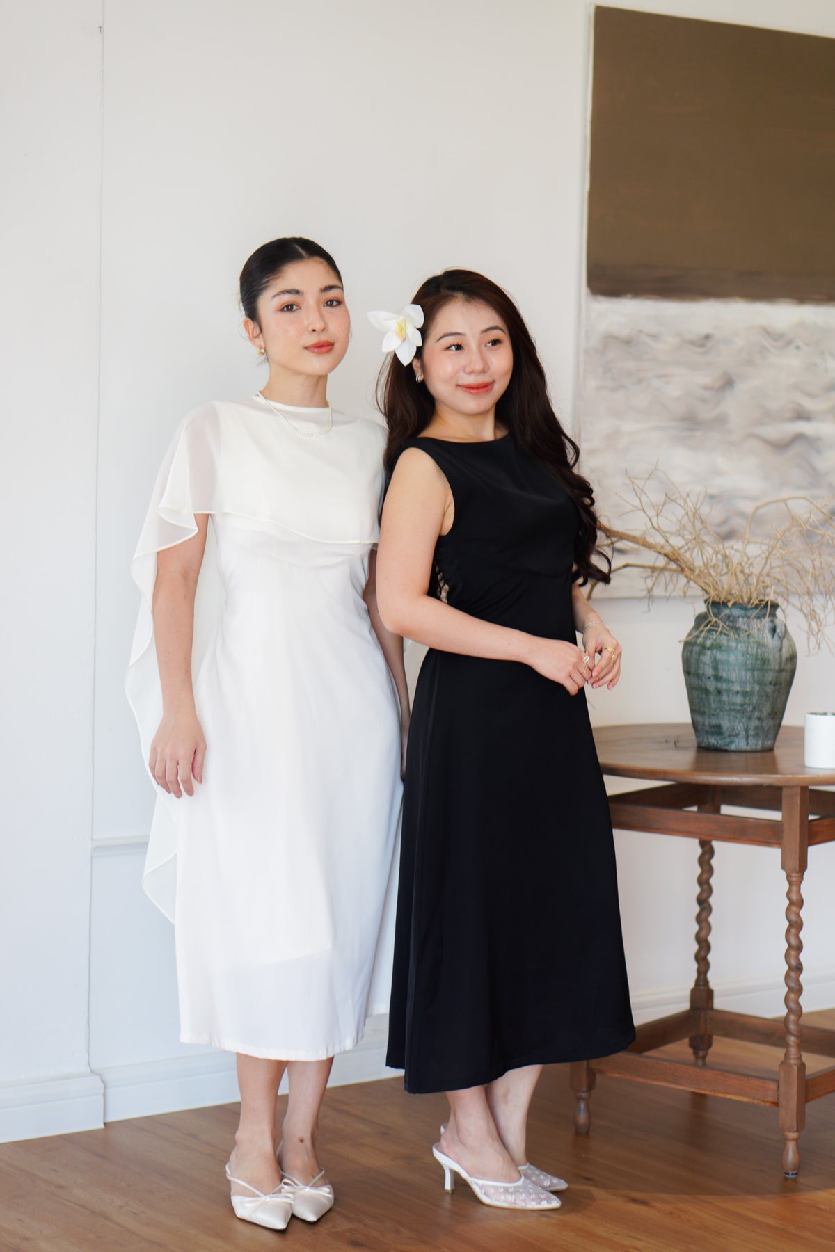 Camille Cape Dress Set by Bash