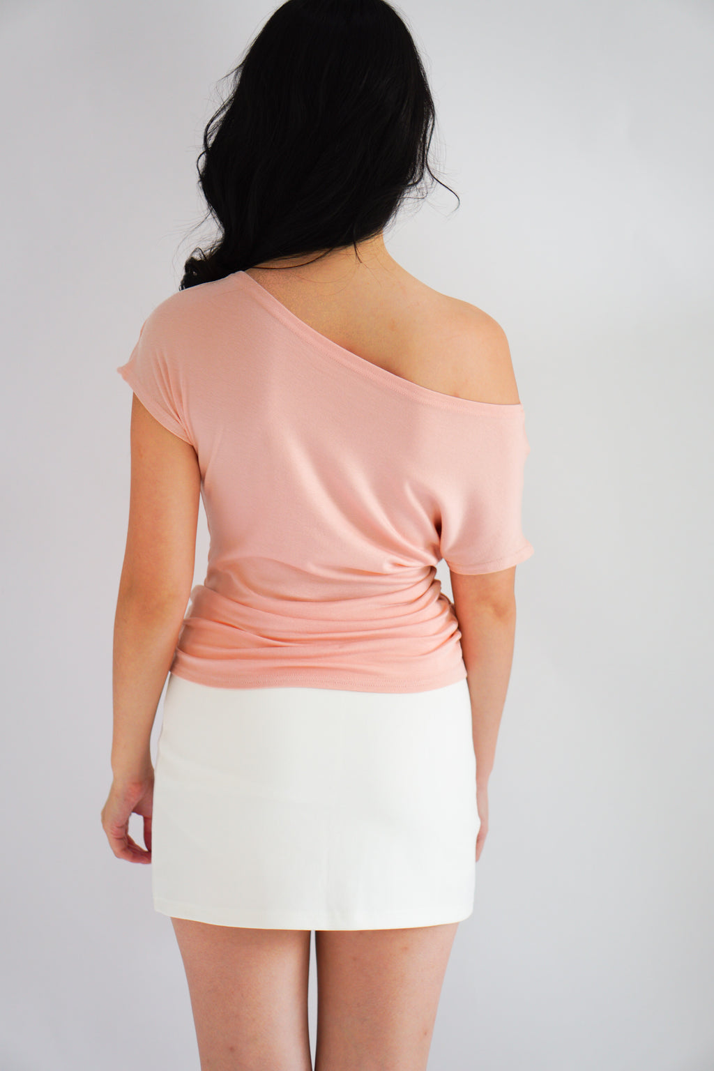 Maya Toga Ruched Top in Pink