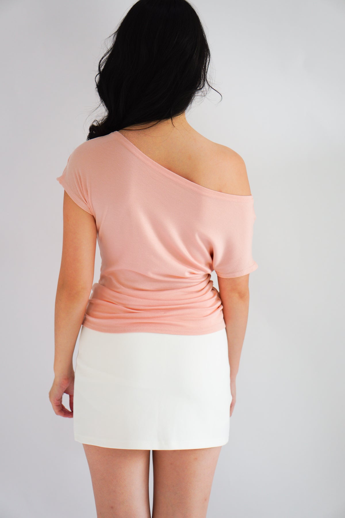 Maya Toga Ruched Top in Pink