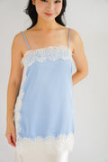 Zenith Lace Camisole Top in Blue