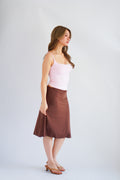 Rita Basic Camisole Top in Light Pink