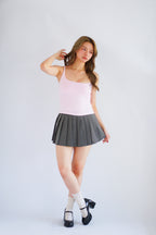 Rita Basic Camisole Top in Light Pink