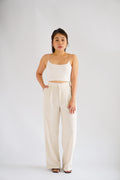 Clara Linen Wide Legged Pants by Bash