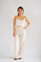 Clara Linen Wide Legged Pants by Bash