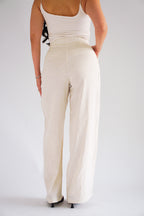 Clara Linen Wide Legged Pants by Bash