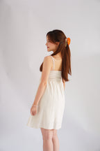 Delilah Linen Mini Babydoll Dress by Bash