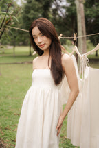 Delilah Linen Mini Babydoll Dress by Bash
