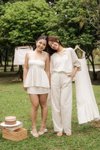Clara Linen Wide Legged Pants by Bash