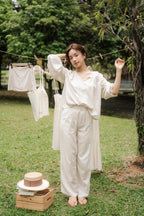 Clara Linen Wide Legged Pants by Bash