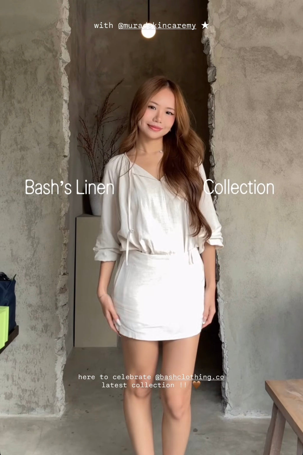 Senja Top + Faye Skirt - As Seen on @kah.weihh