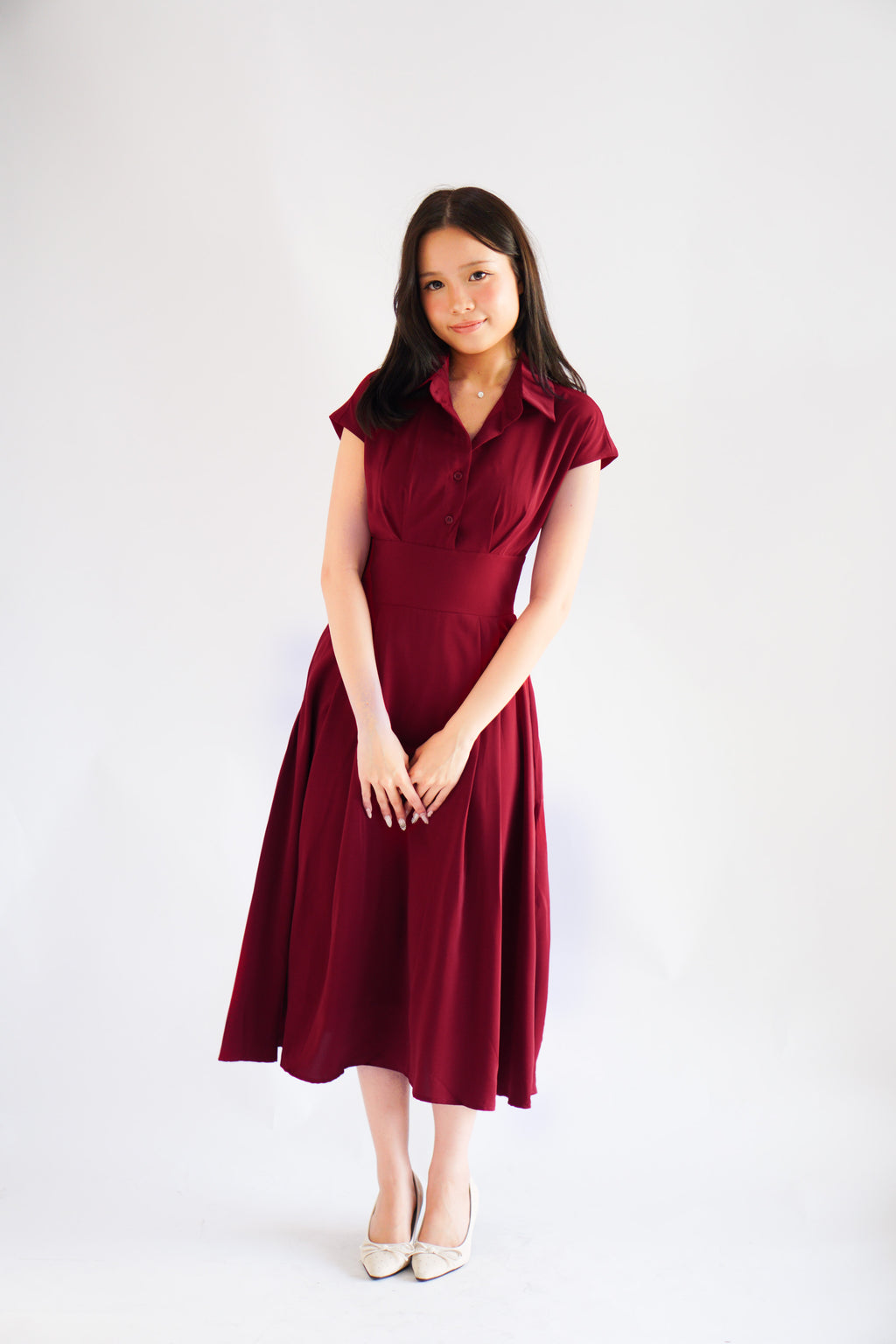 Claire Dress by Bash in Red