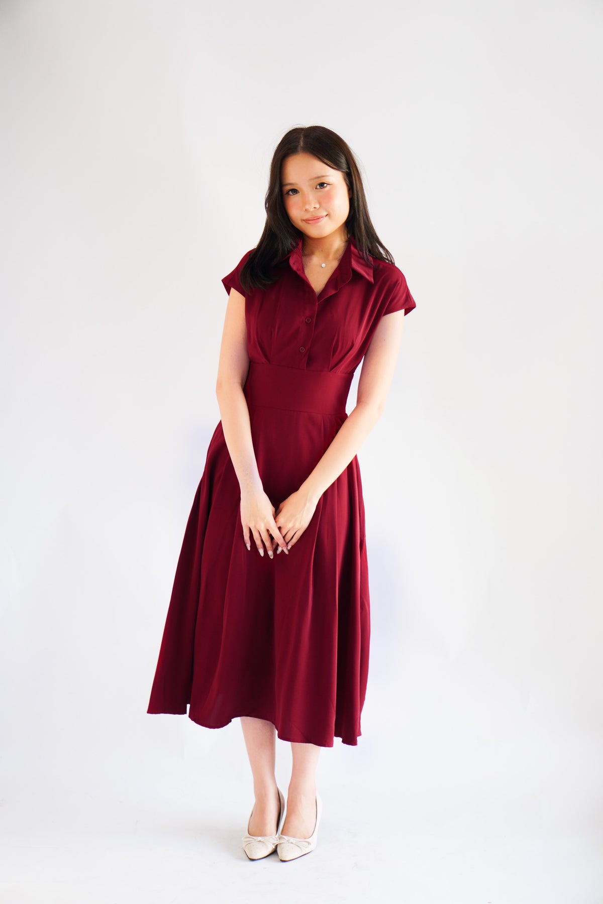 Claire Dress by Bash in Red