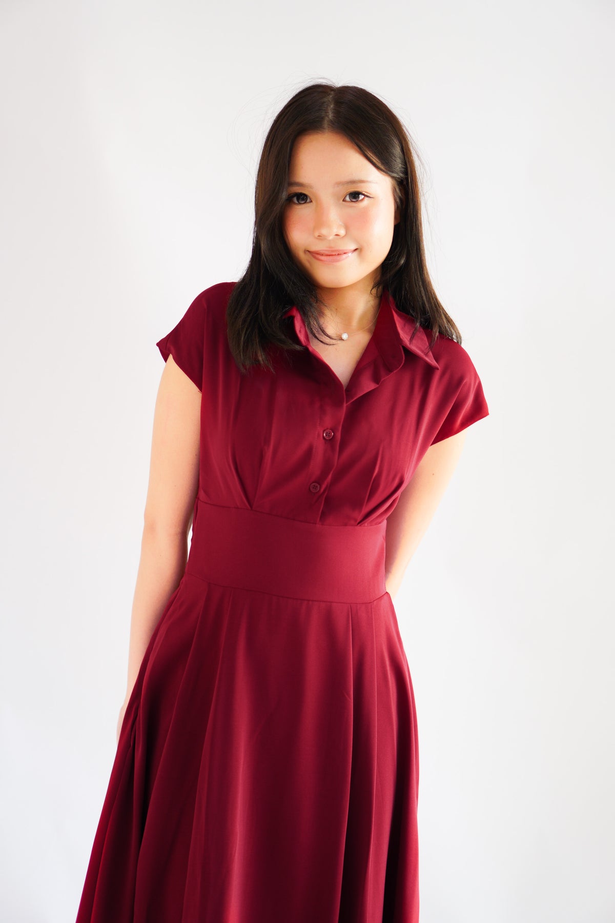 Claire Dress by Bash in Red