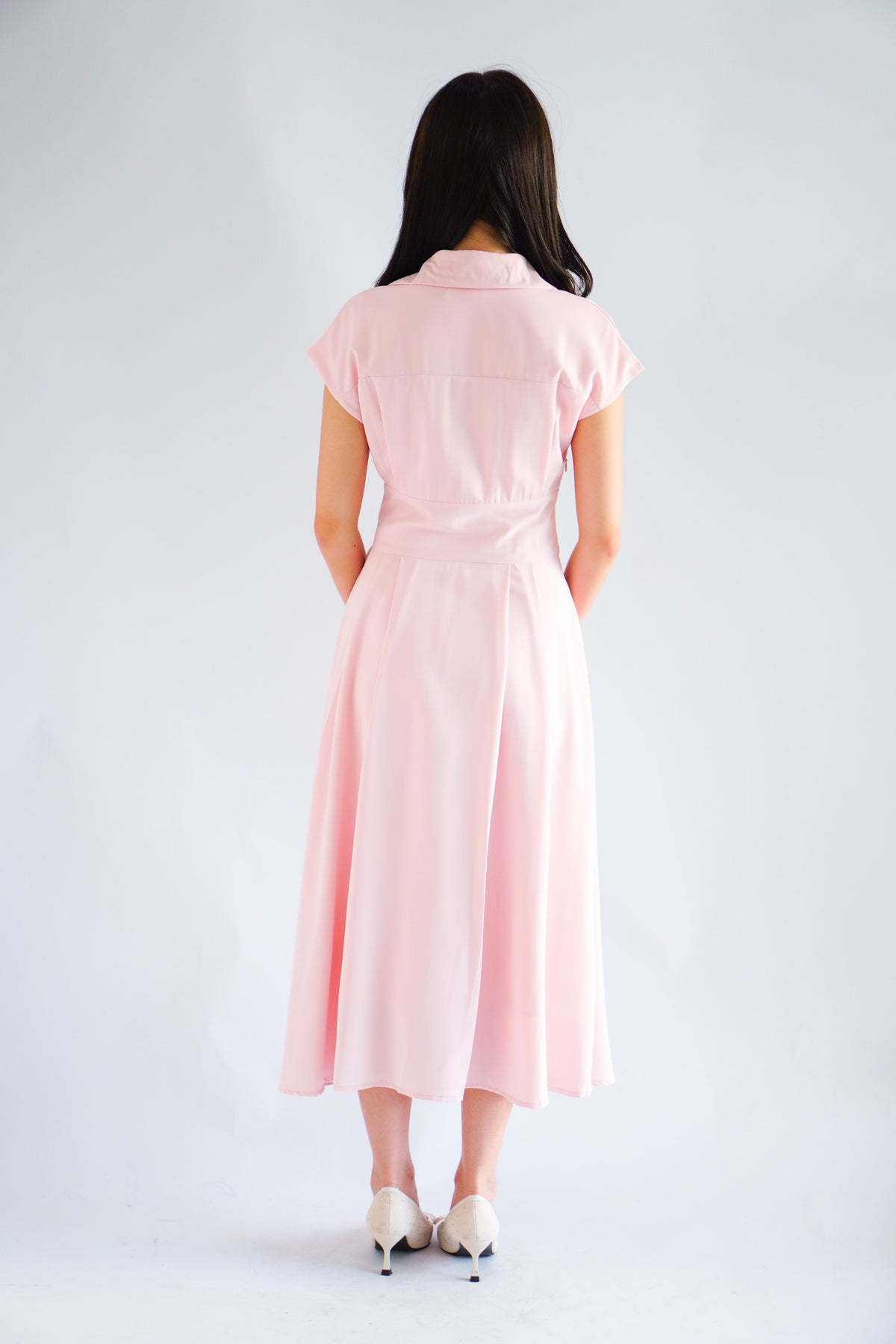 Claire Dress by Bash in Pink