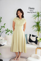 Claire Dress by Bash in Green