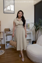 Claire Dress by Bash in Green