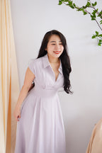 Claire Dress by Bash in Lilac Purple