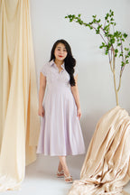 Claire Dress by Bash in Lilac Purple