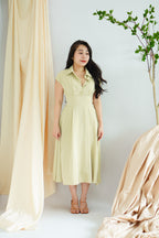 Claire Dress by Bash in Green