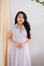 Claire Dress by Bash in Lilac Purple