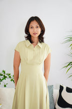 Claire Dress by Bash in Green