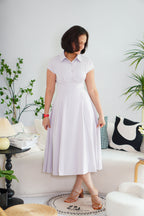 Claire Dress by Bash in Lilac Purple