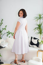 Claire Dress by Bash in Lilac Purple