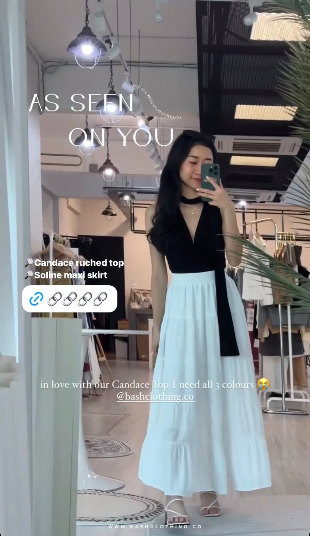 Candace Top + Soline Skirt - As Seen On @maxinekxy
