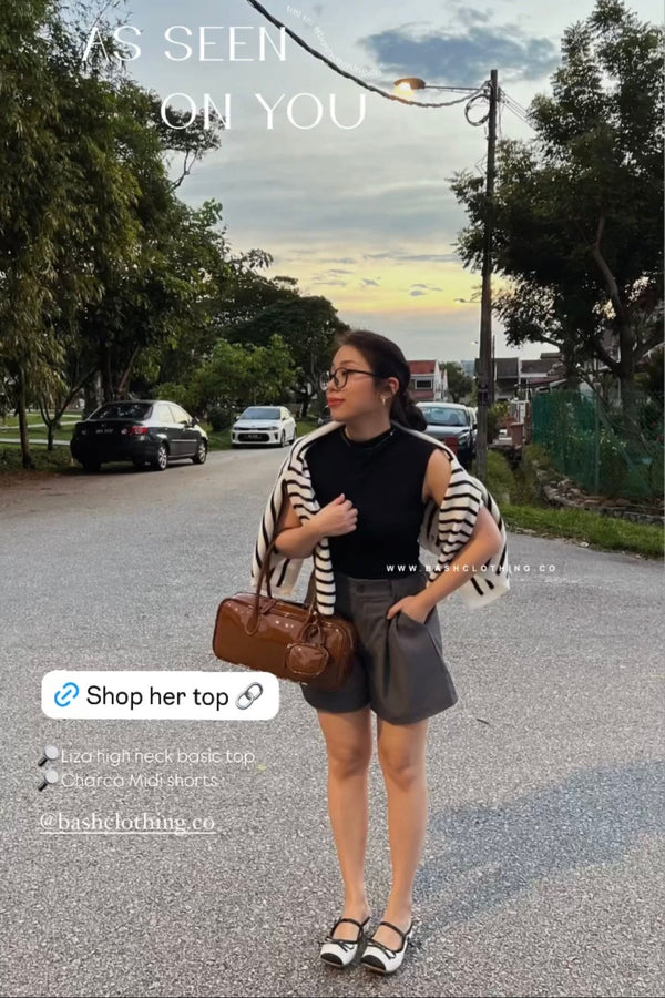Liza Top + Charca Shorts - As Seen on @ceciliaooi_