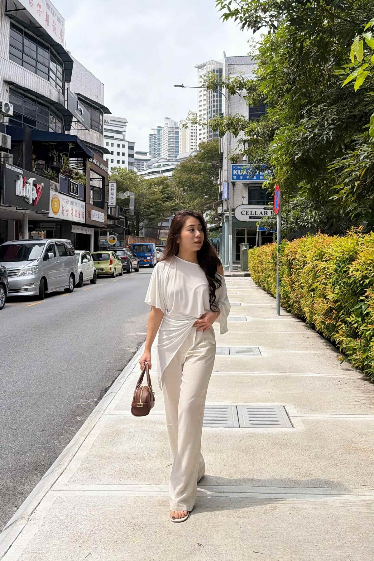 Lavelly Top + Clara Pants - As Seen On @ceciliaooi_