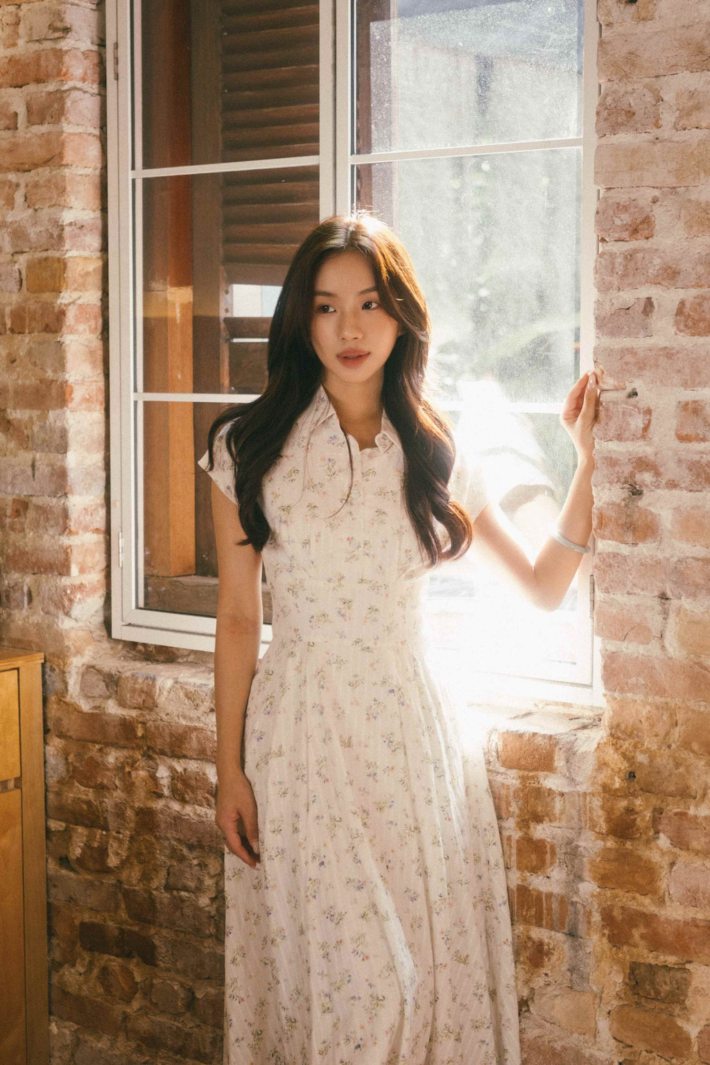 Claire Dress in Spring Whispers - As Seen On @joannewongx