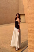 Yina Dress in Black & White - As Seen On @janicechian_