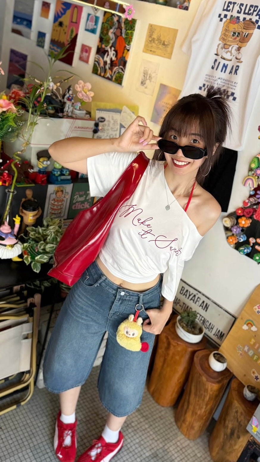 Make It Sweet Top + Greyson Jeans - As Seen On @nicole_lsx94