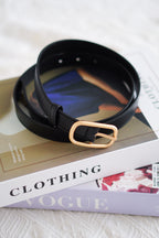 Basic Buckle Belt in Black