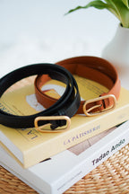 Basic Buckle Belt in Black