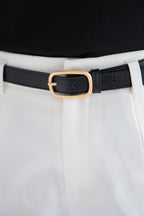 Basic Buckle Belt in Black
